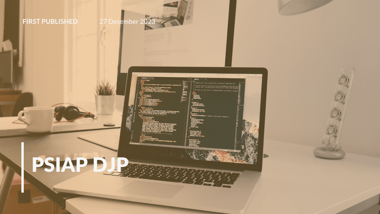 PSIAP: Pembaruan Sistem Inti Administrasi Perpajakan DJP