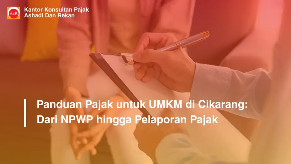 panduan pajak untuk UMKM Cikarang
